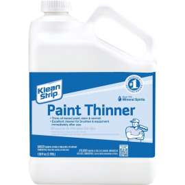 Klean Strip GKPT94400CB Paint Thinner, Liquid, Aromatic Hydrocarbon, Water White, 1 gal, Can