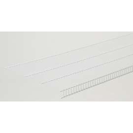 ClosetMaid 37403 Wire Shelf, 130 lb, 20 in L, 144 in W, Steel, White