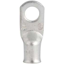 GB AML-203 Compression Lug, 4 AWG Wire, 5/16 in Stud, Copper Contact, Silver