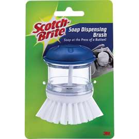 Scotch-Brite 495 Soap Dispensing Brush, Plastic Handle