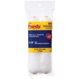 Purdy White Dove 140605064 Paint Roller Cover, 1/2 in Thick Nap, 6-1/2 in L, Woven Dralon Fabric Cover