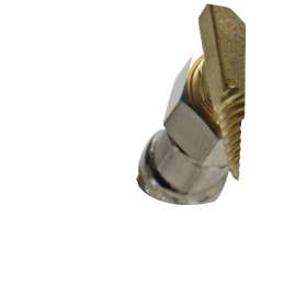 FLUIDMASTER 1W72CU Dishwasher Connector, 3/8 in, Compression, Polymer/Stainless Steel