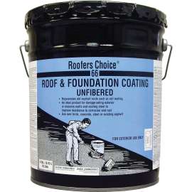 Henry Roofers Choice Series RC066175 Roof Coating, Black, 18.93 L