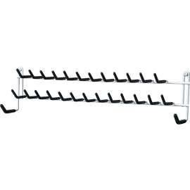 ClosetMaid 805100 Tie and Belt Rack, 15 in OAW, Steel, White