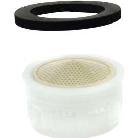 Keeney PP800-200 Series PP800-200LF Faucet Aerator Insert, Chrome Plated, 1 gpm
