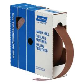 NORTON Metalite 26284 Utility Cloth Roll, 180-Grit, Cloth Backing, Aluminum Oxide