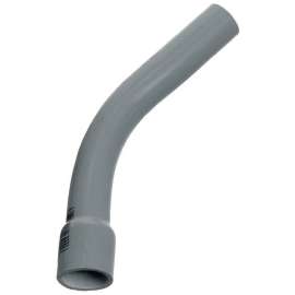 Carlon UA7AFB-CTN Conduit Elbow, 45 deg Angle, PVC, Gray