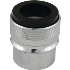 Plumb Pak PP800-3LF Faucet Aerator, 55/64-27 x 15/16-27, Brass, Chrome Plated