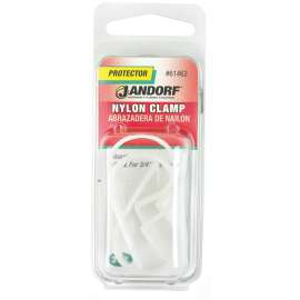 Jandorf 61462 Cable Clamp, Nylon, Natural