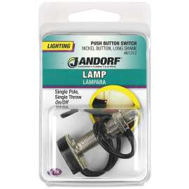Jandorf 61212 Switch, 3/6 A, 125/250 VAC, SPST, Lead Wire Terminal