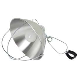PowerZone 80600 Brooder Lamp, Plug In Power Supplies, Clamp Lights Lamp, Silver
