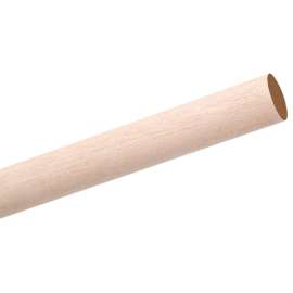 Waddell 6710UB Dowel Rod, 5/8 in Dia, 48 in L, Birchwood