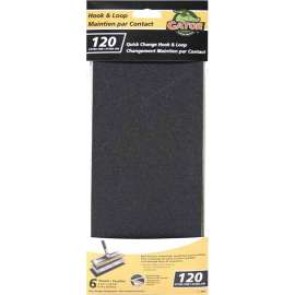 Gator 8690-10 Refill Sheet, 10-1/2 in L, 4-1/2 in W, 120 Grit, Fine, Silicone Carbide Abrasive