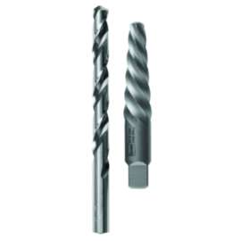 IRWIN 537 Series 53700 Extractor and Drill Bit, 6-Piece, Steel, Specifications: Spiral Flute