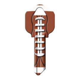KW1-25 KEYBLANK FOOTBALL