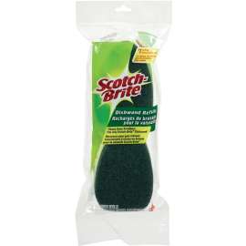 Scotch-Brite SB481-CA Dishwand Refill, Green/Yellow