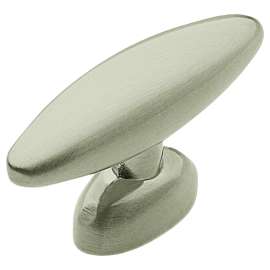 Amerock Allison Value Series BP4476G10 Cabinet Knob, 15/16 in Projection, Zinc, Satin Nickel