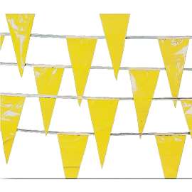 MUTUAL INDUSTRIES 15903-41 Perimeter Marker, HDPE, Yellow