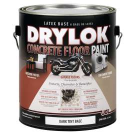 UGL 21713 Floor Paint, Flat, Dark, 1 gal Container