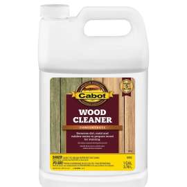 Cabot Problem-Solver 140.0008002.007 Wood Cleaner, Liquid, Cloudy White, 1 gal, Jug