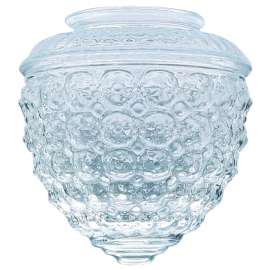 Westinghouse 8560200 Light Shade, 5-1/2 in Dia, Globe, Glass, Clear