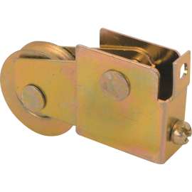 Prime-Line D 1509 Roller Assembly, 1-1/4 in Dia Roller, 5/16 in W Roller, Steel, 1-Roller