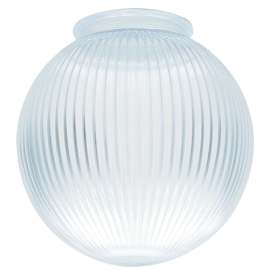 Westinghouse 8525400 Light Shade, 6-3/8 in Dia, Globe, Glass, Clear
