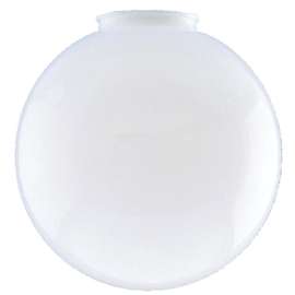 Westinghouse 8190000 Light Shade, 7-15/16 in Dia, Globe, Acrylic, White