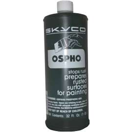 OSPHO QTS Rust Inhibitor, Liquid, Acrid, Green, 1 qt, Jug