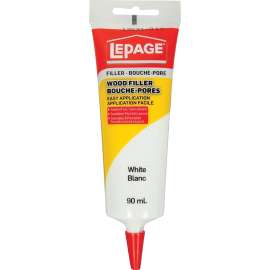 LePage 442193 Wood Filler, Liquid, Acrylic, White, 90 mL Tube