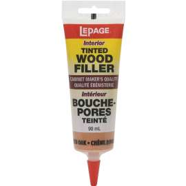 LePage 442194 Wood Filler, Paste, Red Oak, 90 mL Tube