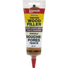 LePage 393935 Wood Filler, Paste, Light Oak, 90 mL Tube