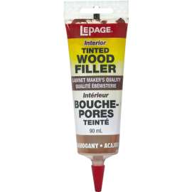 LePage 393938 Wood Filler, Liquid, Acrylic, Mahogany, 90 mL Tube
