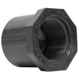 GENOVA 300 Series 342558 Pipe Reducing Bushing, 1-1/2 in Spigot x 1/2 in FIP