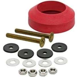 FLUIDMASTER 6102 Tank-to-Bowl Gasket Kit, Sponge Rubber, For: Most Close-Coupled Toilets
