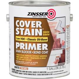 ZINSSER 271448 Primer, Flat, White, 1 gal