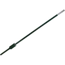 CMC 30052759 T-Post, 10 ft L, 10 ft H, Steel, Green/White