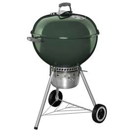 Weber Original Kettle 14407001 Charcoal Grill, 363 sq-in Primary Cooking Surface, Green, Steel Body