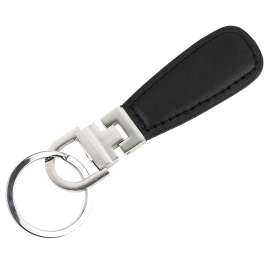 HY-KO 2GO Series KH483 Leatherette Key Ring, 1-1/8 in Ring