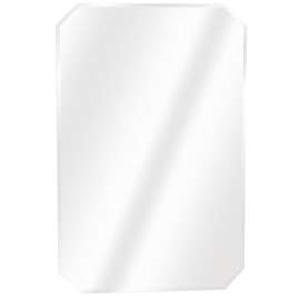 Zenith M182 Medicine Cabinet, 16 in OAW, 4-1/2 in OAD, 24 in OAH, Plastic, 2-Shelf