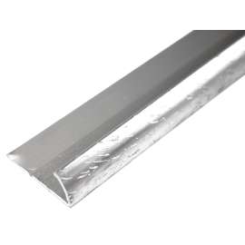 Loxcreen FA1653HSI06PS Carpet Edge Cover, 6 ft L, 1-1/4 in W, Hammered Silver