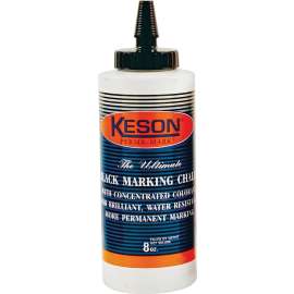 KESON PROCHALK Series PM8BLACK Marking Chalk Refill, Black, Permanent