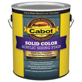 Cabot 800 140.0000812.007 Siding Stain, Ultra White, 1 gal