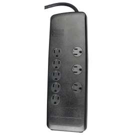 Woods 41618 Surge Protector, 120 VAC, 15 A, 8 -Outlet, 3540 J Energy, Black