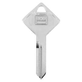 HY-KO 11010ARE1 Key Blank, Brass, Nickel-Plated, For: Truck Cap ARE1