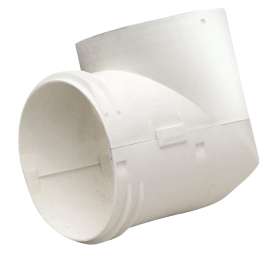 DUNDAS JAFINE D2DPX Dryer to Duct Connector, 4 in Union, Polypropylene