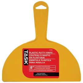 Task T37408 Putty Knife, 8 in W Blade, Polycarbonate Blade, Plastic Handle