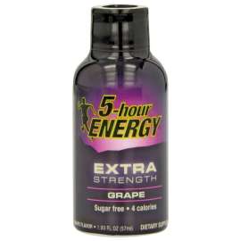 5-hour ENERGY 728127 Extra-Strength Sugar-Free Energy Drink, 1.93 oz Bottle