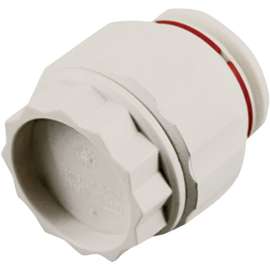 Plumb Eeze eezey-Connect Series PEEC-CA05 End Cap, 1/2 in, Polythene, Blue/White