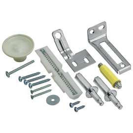 RENIN 2900 63050 Bi-Fold Hardware Bagset, Metal, Galvanized